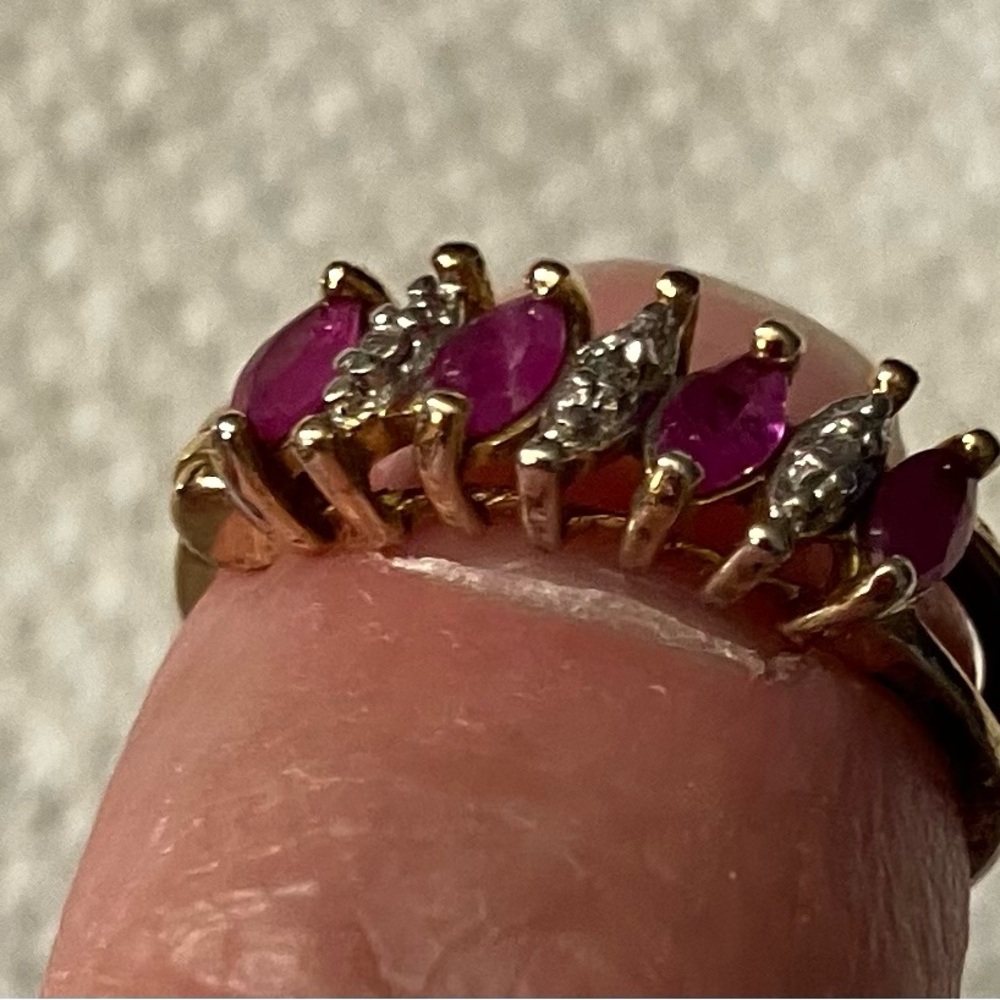 Single Ruby Earrings - image 7